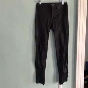 100% leather vince pant